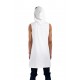 Sleeveless T-shirt white UNISEX